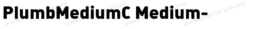 PlumbMediumC Medium字体转换